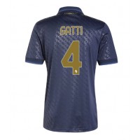 Camisa de Futebol Juventus Federico Gatti #4 Equipamento Alternativo 2024-25 Manga Curta